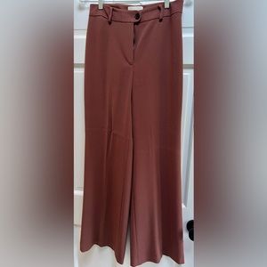 Aritzia Wilfred Trousers, size 6, rust color